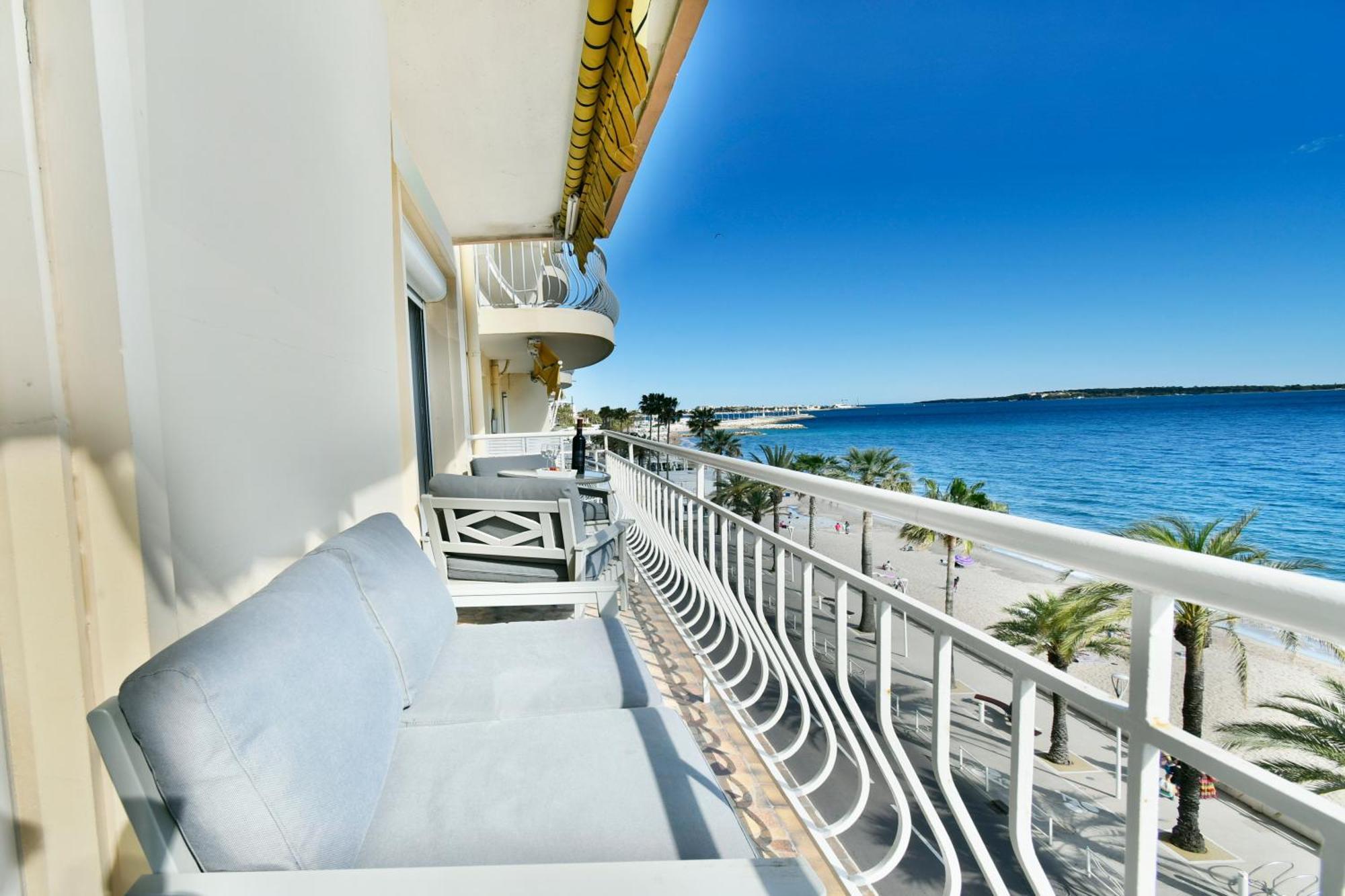 Plage Du Midi- Vue Sur Mer Standing Presta 칸느 외부 사진